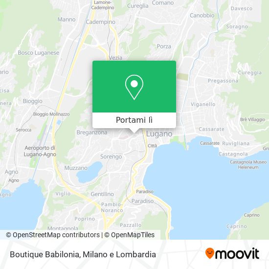 Mappa Boutique Babilonia