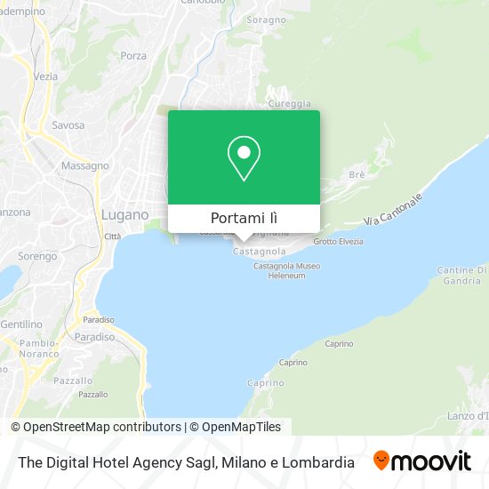 Mappa The Digital Hotel Agency Sagl