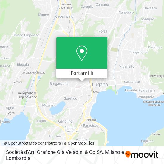 Mappa Società d'Arti Grafiche Già Veladini & Co SA