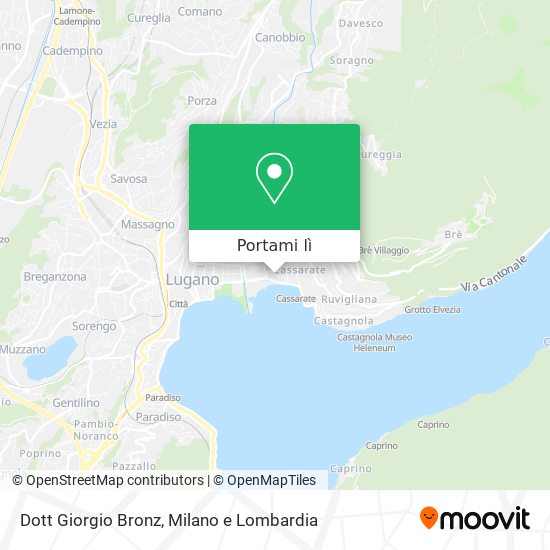 Mappa Dott Giorgio Bronz