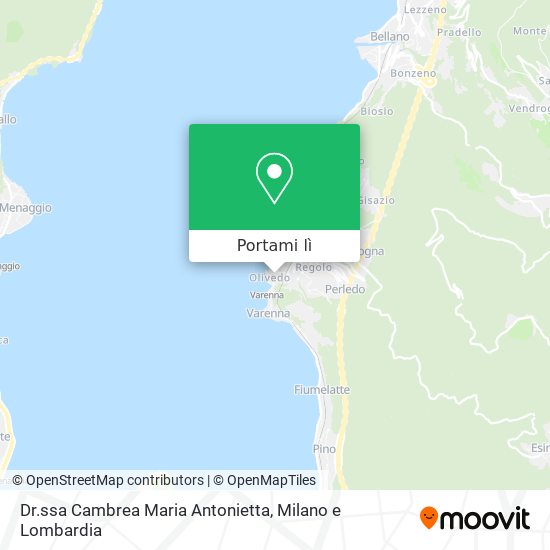 Mappa Dr.ssa Cambrea Maria Antonietta