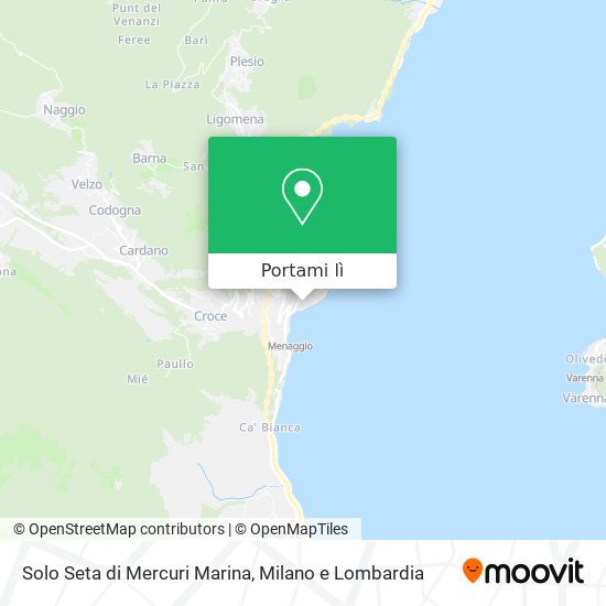 Mappa Solo Seta di Mercuri Marina