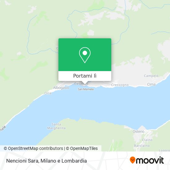 Mappa Nencioni Sara