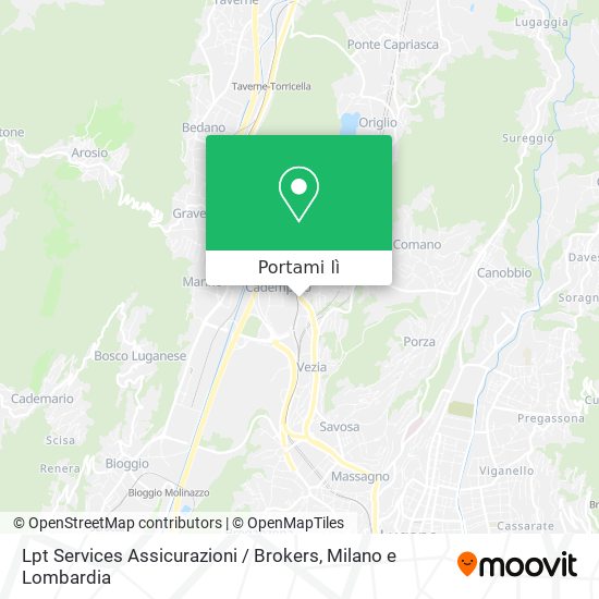Mappa Lpt Services Assicurazioni / Brokers