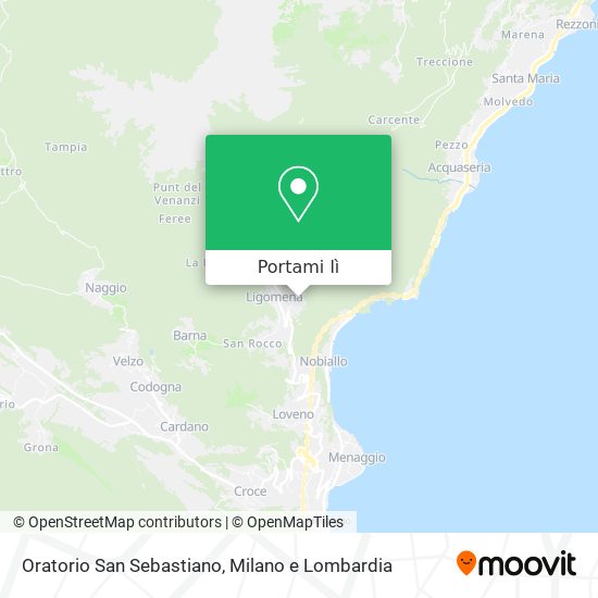 Mappa Oratorio San Sebastiano