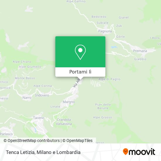 Mappa Tenca Letizia