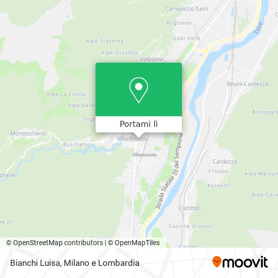 Mappa Bianchi Luisa