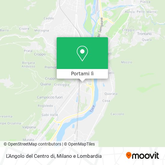 Mappa L'Angolo del Centro di