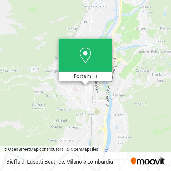 Mappa Bieffe di Lusetti Beatrice