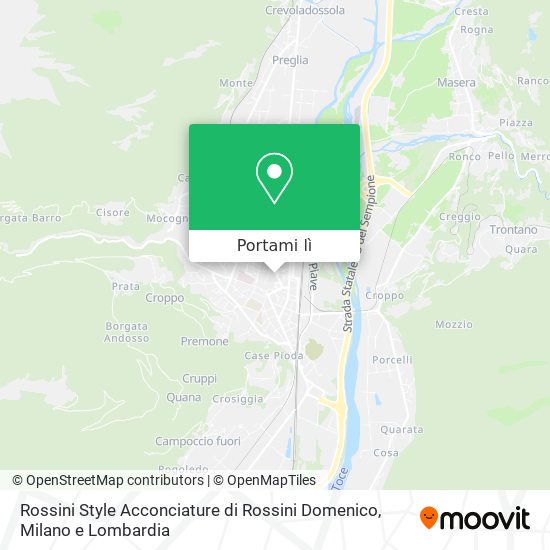 Mappa Rossini Style Acconciature di Rossini Domenico