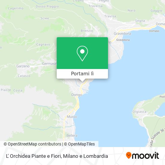 Mappa L' Orchidea Piante e Fiori