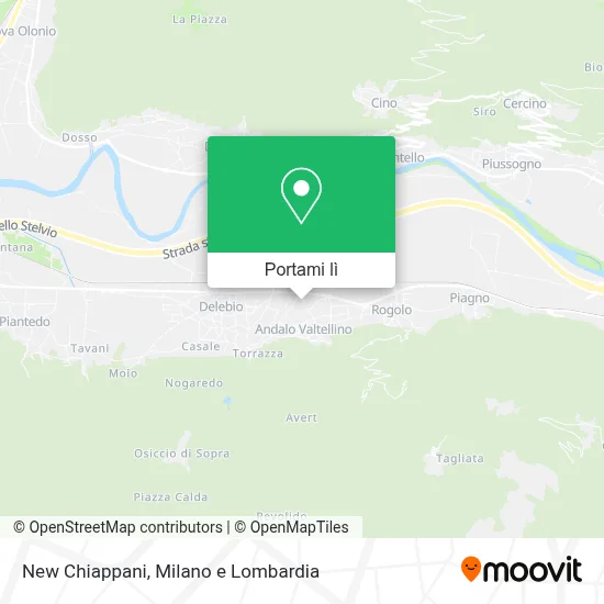 Mappa New Chiappani