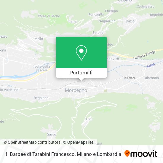 Mappa Il Barbee di Tarabini Francesco