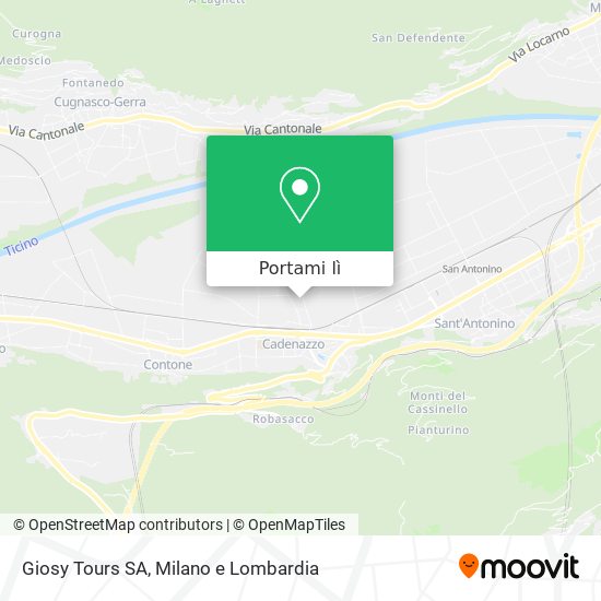 Mappa Giosy Tours SA