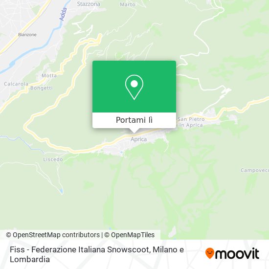 Mappa Fiss - Federazione Italiana Snowscoot