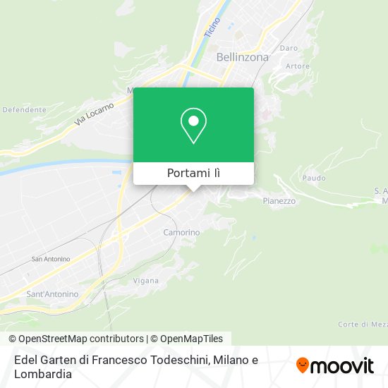 Mappa Edel Garten di Francesco Todeschini