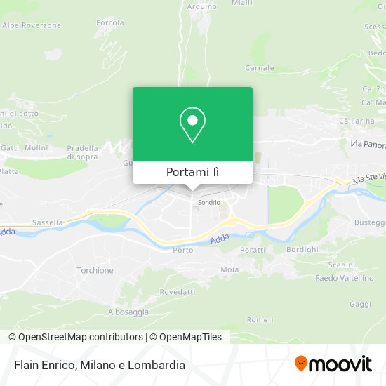 Mappa Flain Enrico