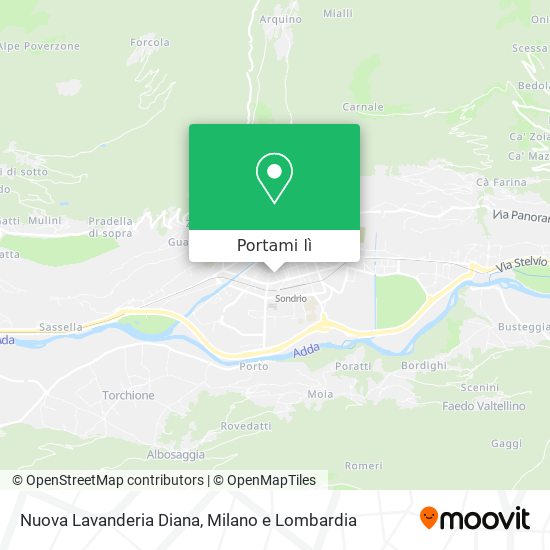 Mappa Nuova Lavanderia Diana