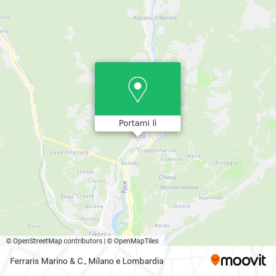 Mappa Ferraris Marino & C.