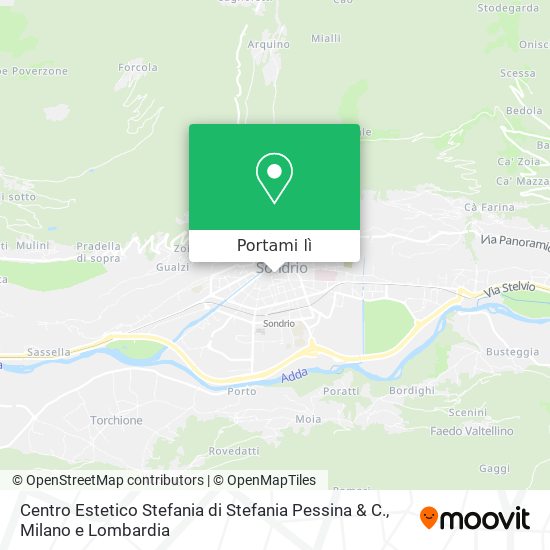 Mappa Centro Estetico Stefania di Stefania Pessina & C.