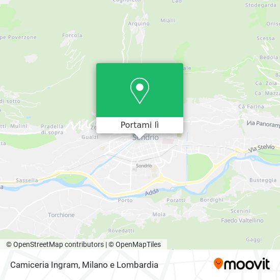 Mappa Camiceria Ingram