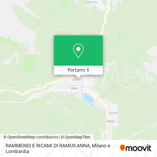 Mappa RAMMENDI E RICAMI DI RAMUS ANNA