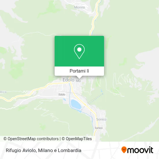 Mappa Rifugio Aviolo
