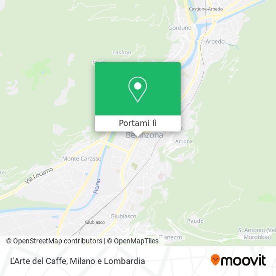 Mappa L'Arte del Caffe