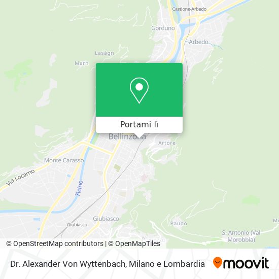 Mappa Dr. Alexander Von Wyttenbach