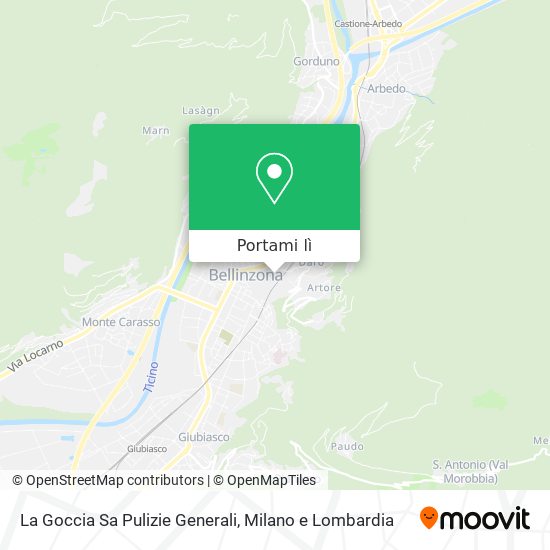 Mappa La Goccia Sa Pulizie Generali