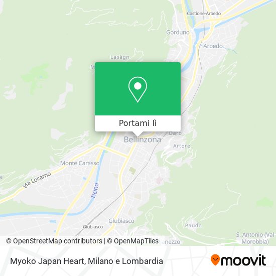 Mappa Myoko Japan Heart