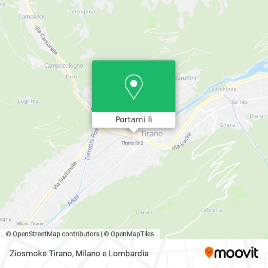 Mappa Ziosmoke Tirano