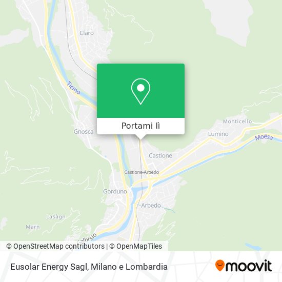 Mappa Eusolar Energy Sagl