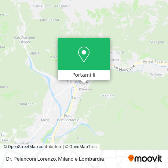 Mappa Dr. Pelanconi Lorenzo