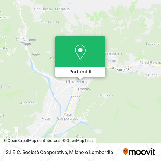 Mappa S.I.E.C. Società Cooperativa