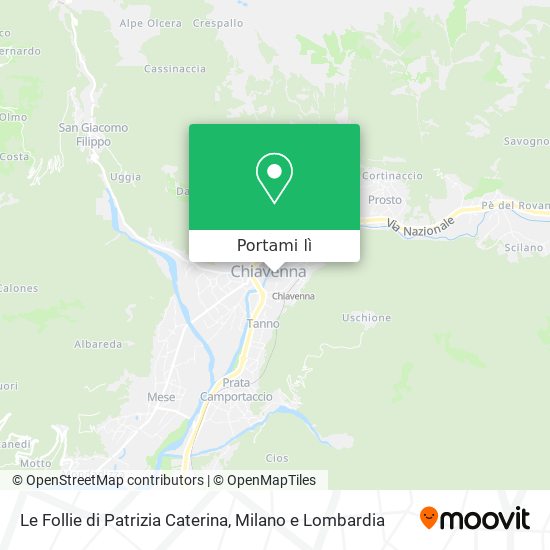 Mappa Le Follie di Patrizia Caterina