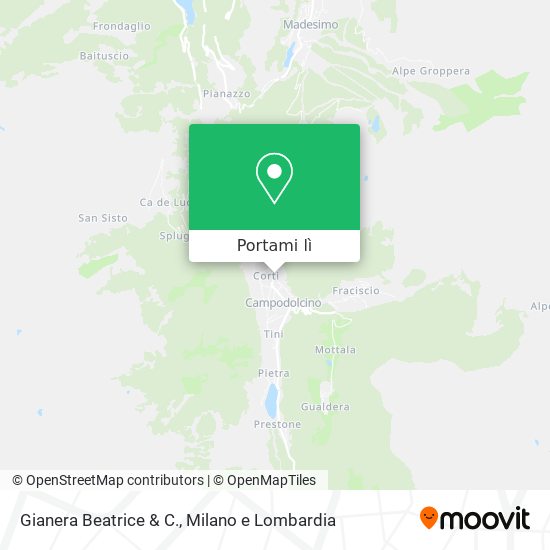 Mappa Gianera Beatrice & C.