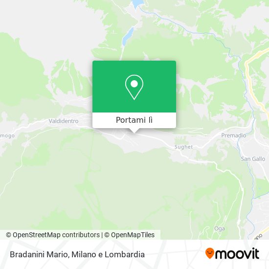 Mappa Bradanini Mario