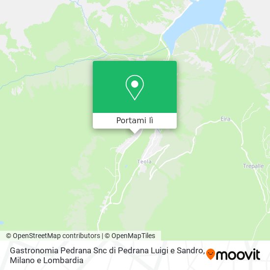 Mappa Gastronomia Pedrana Snc di Pedrana Luigi e Sandro