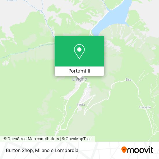 Mappa Burton Shop