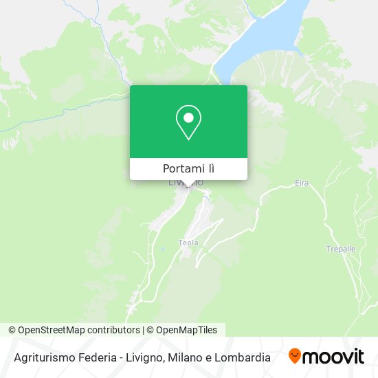 Mappa Agriturismo Federia - Livigno