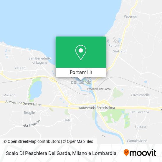 Mappa Scalo Di Peschiera Del Garda