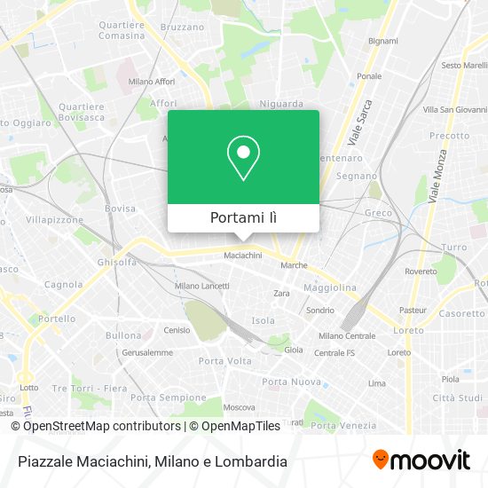 Mappa Piazzale Maciachini