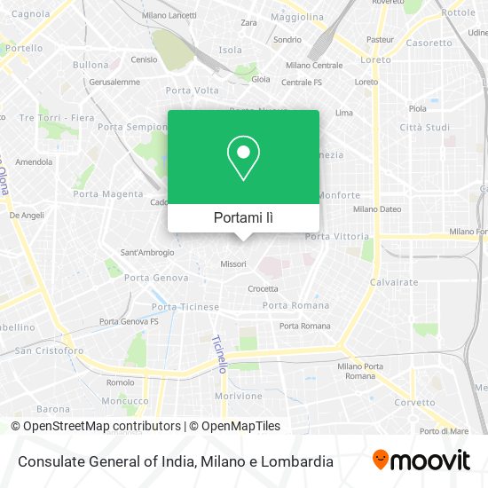 Mappa Consulate General of India