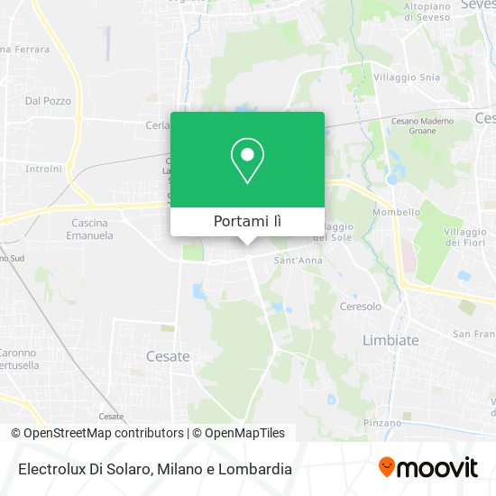Mappa Electrolux Di Solaro