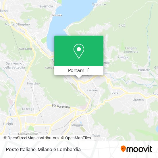 Mappa Poste Italiane