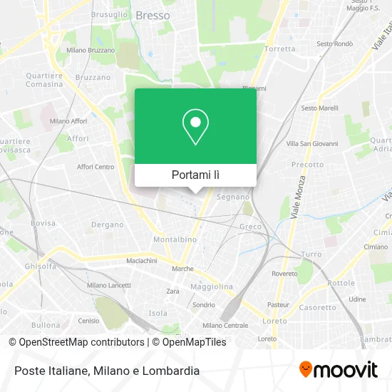 Mappa Poste Italiane