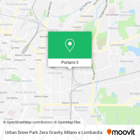 Mappa Urban Snow Park Zero Gravity