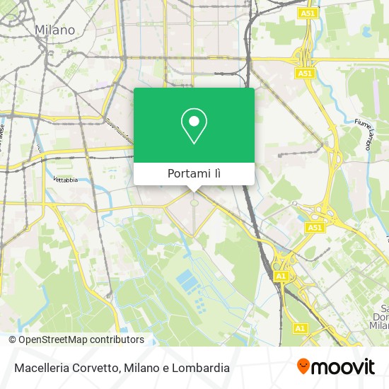 Mappa Macelleria Corvetto