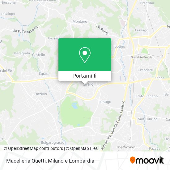 Mappa Macelleria Quetti